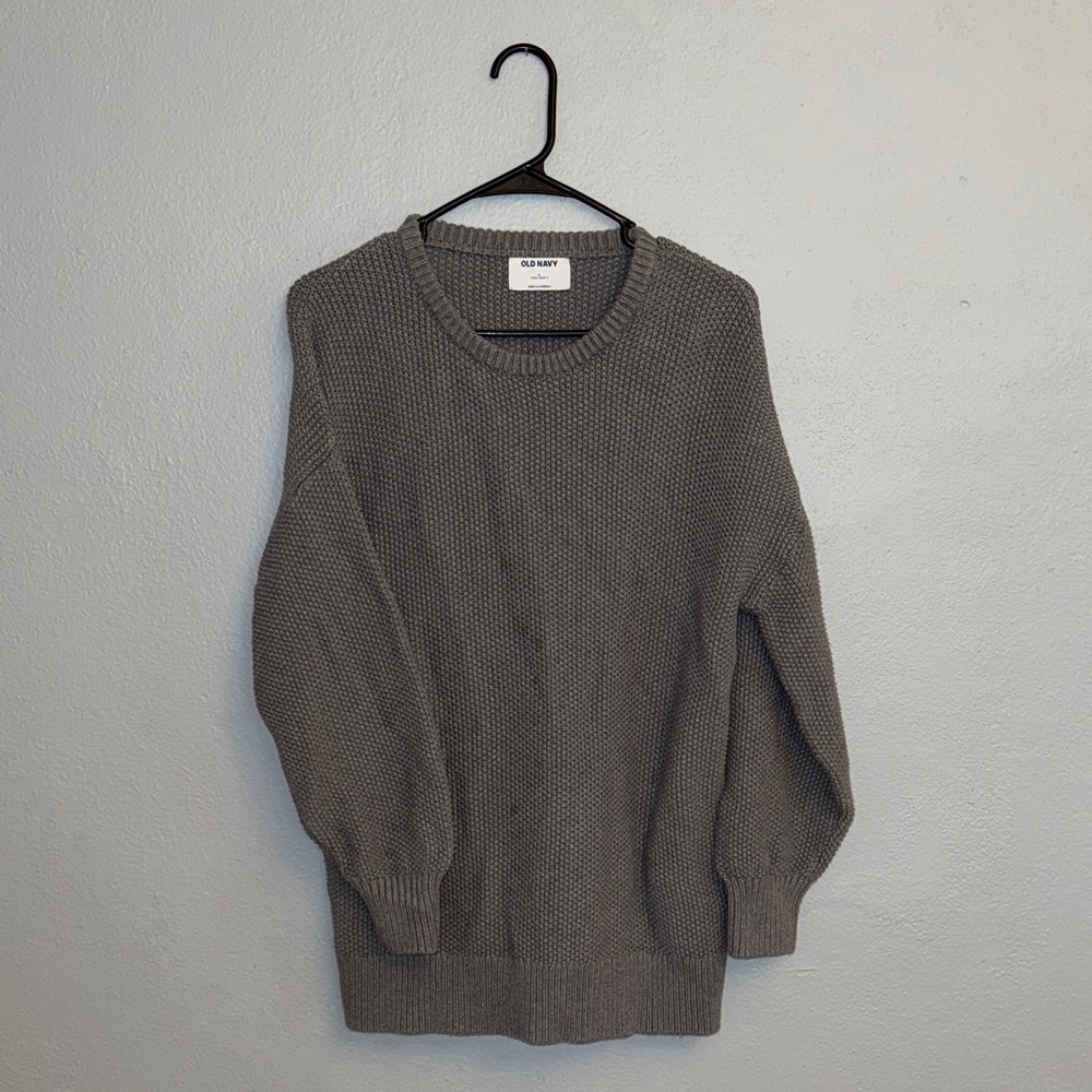 Old Navy Charcoal Crewneck Sweater